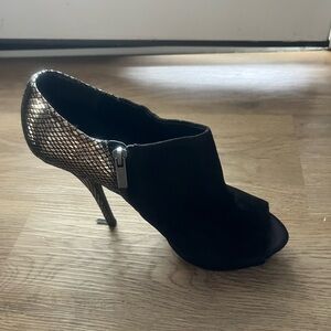 Aldo Black and Silver High Heels